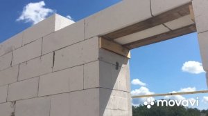 Как залить перемычку над окном и дверью в газобетоне !!!