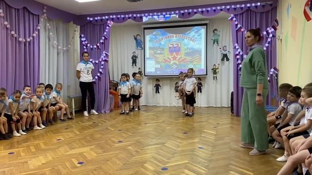 23 февраля - спортивный праздник, старшая и средняя группа смотреть онлайн