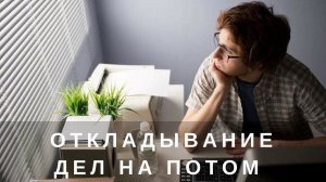 Виктория Дубинская «Откладывание дел на потом»