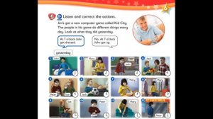 Kid's Box 4, Unit 6, PB p 57, ex 10