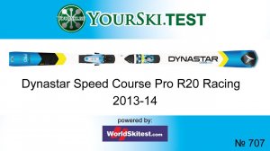 Тесты горных лыж Dynastar Speed Course R 20 (сезон 2013-14)