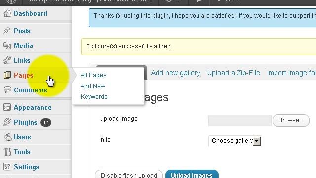 Tutorial: Nextgen Image Gallery смотреть онлайн