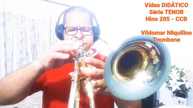 205 CCB - Didático - Série Tenor - Vildomar Miquilino Trombone смотреть онлайн