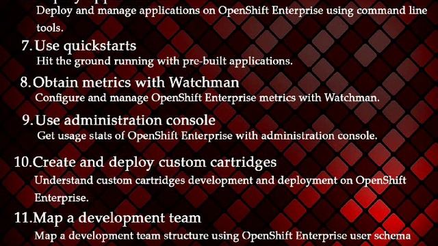 OpenShift Training Institute смотреть онлайн