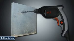 ДЕМОНСТРАЦИЯ ЭЛЕКТРИЧЕСКОЙ ДРЕЛИ P.I.T. PBM10-C