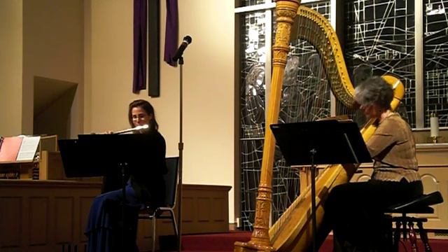 Lauren Erickson Flute, Christa Grix Harp, Tambourin смотреть онлайн