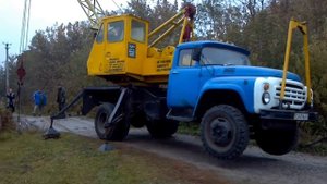 Авто-кран на базе автомобиля ЗИЛ-130