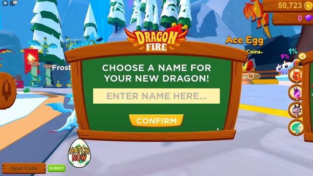 NEW HULK DRAGON & 2% chance LEGENDRY DRAGON... Roblox Dragon Fire! смотреть онлайн