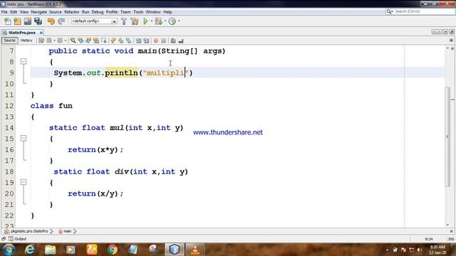 java easy static function program in tamil /vinoth/ смотреть онлайн