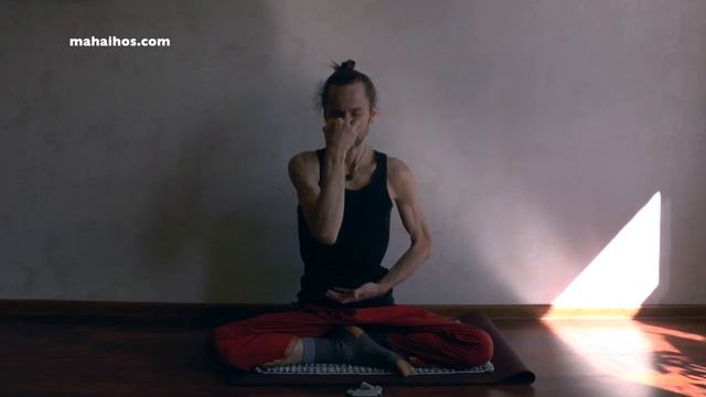 Михаил Баранов - Нади-шодхана-пранаяма (подготовка) смотреть онлайн