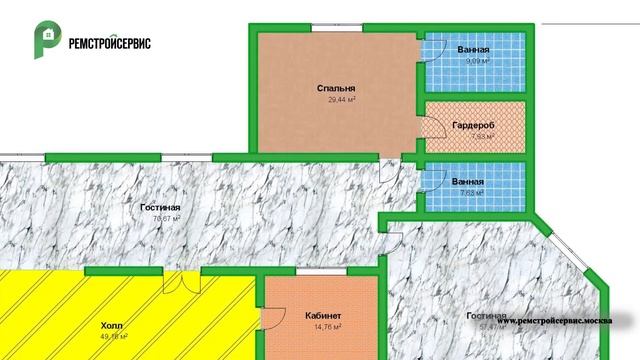 Проект дома в классическом стиле. Дом с эркером, панорамными окнами, парковкой. Архион V-840 смотреть онлайн
