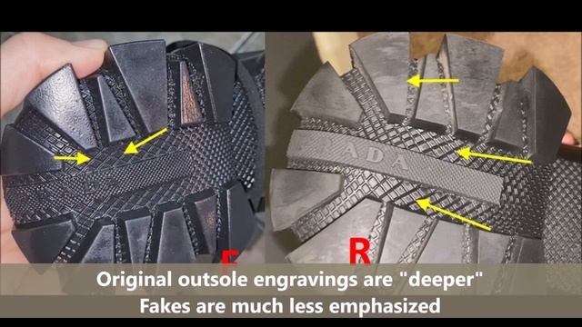 Prada Cloudbust thunder shoes real vs fake review. How to spot fake Prada cloudbust boots & sneaker