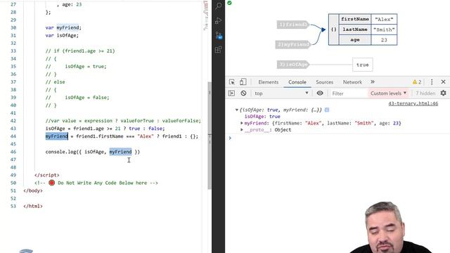 JavaScript Ternary Operator 💻 | Learn Javascript Fundamentals with Sabio | Javascript Training - 29