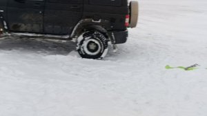 Как застрять на Бермамыте зимой. Клуб УАЗ Патриот.