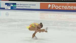 Алиса Двоеглазова. Девушки. Произвольная программа. Омск. Гран-при России по фигурному катанию 2023