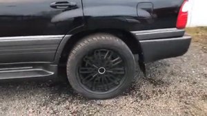 Установка подкрылков на Lexus LX / Toyota LC100