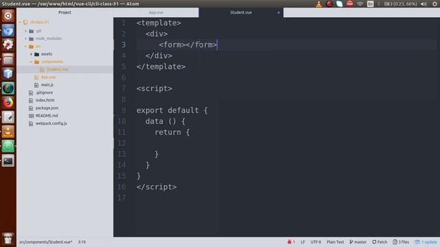 VueJs 2 Tutorial for beginners in HINDI | ENGLISH (#34) Concept of Slots  in  Vue Js Application