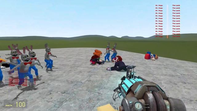 MR. HOPP VS FNF VS FNAF! Garry's Mod [Mr Hopp's Playhouse Friday Night Funkin Five Nights at Freddy