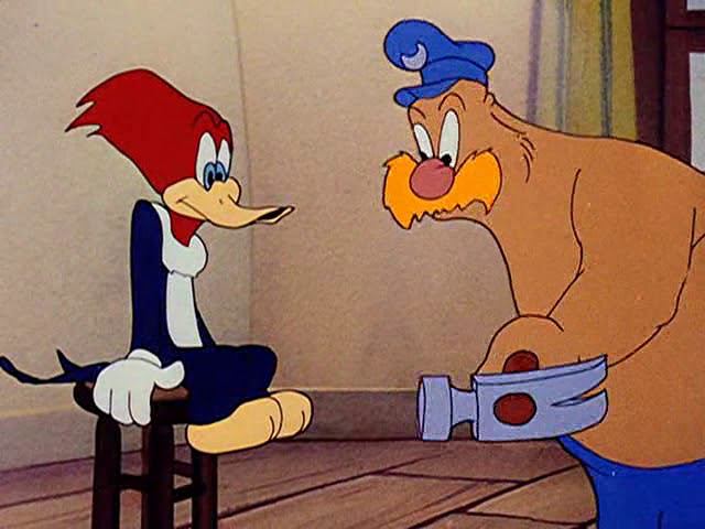 19 Дятел Вуди / Woody Woodpecker — The Reckless Driver