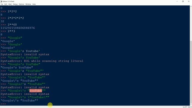 #2 Getting Start With Python,Number,Strings,String Operation,Representation