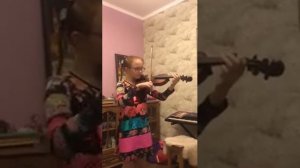 Санта Лючия , Неаполитанская народная песня на скрипке