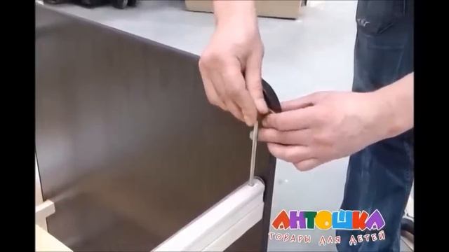 Сборка детской кроватки-трансформера "Антел" Ульяна-3 (модель 2011г.) смотреть онлайн