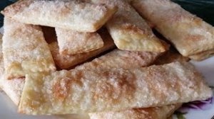 Языки слоёные. Пресное слоёное тесто.
