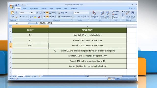 How to round off numbers with Excel ROUNDUP Function смотреть онлайн