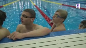 Для юных пловцов мастер-класс провел Олимпийский чемпион