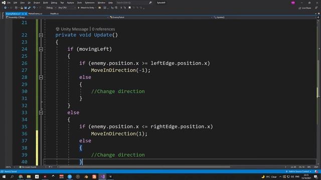 2D платформер Unity - #10 ВРАГИ