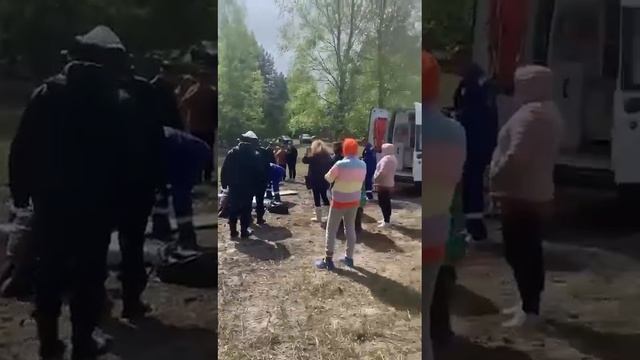 Видео с места подрыва машины Захара Прилепина. Огромная воронка и перевернутая машина.