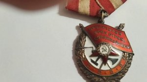 Орден Красного знамени на Героя СССР
