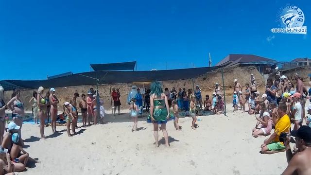 Дискотека на пляже. Отдых на Азовском море. Степановка Первая. смотреть онлайн