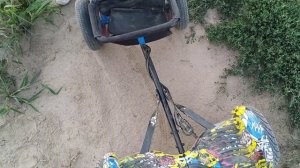 Соединяем гироскутер и детский велосипед