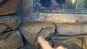 Окно в артбетоне. Пояснения по покраске.