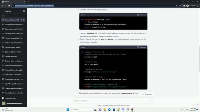 How to encrypt strings in python