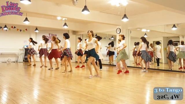 3 to Tango Line Dance (Intermediate) Raymond, Roy, José Demo l 라인댄스 смотреть онлайн