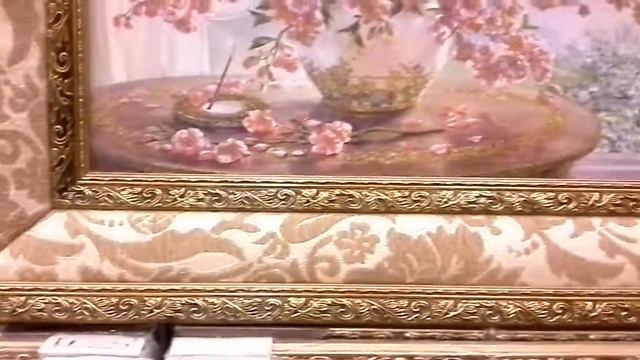 Картина в еврораме "Сакура у окна" смотреть онлайн