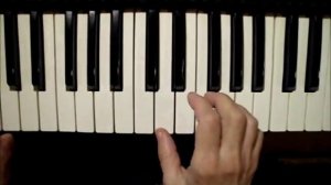 Учимся играть на пианино двумя руками.#Канкан -  полька