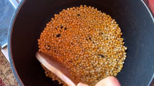 КАРАМЕЛЬНЫЙ ПОПКОРН?. Поп-корн в домашних условиях. Қазақша рецепт. Карамельді поп-корн.