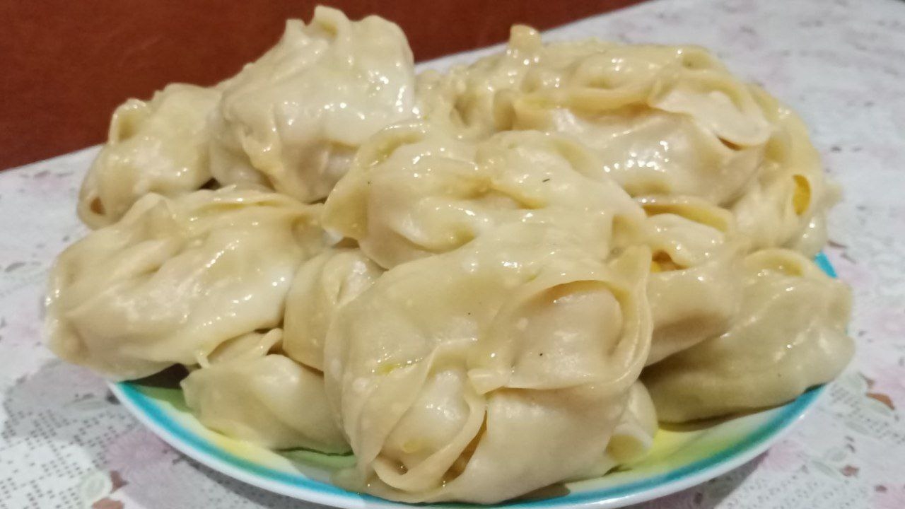 Манты с тыквой смотреть онлайн