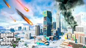 ТОРНАДО И МЕТЕОРИТНЫЙ ДОЖДЬ РАЗРУШАЮТ ЛОС САНТОС АПОКАЛИПСИС В ГТА 5 МОДЫ! ОБЗОР МОДА В GTA 5 ВИДЕО