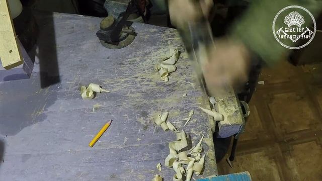 Инструмент для резьбы по дереву из старого кухонного ножа смотреть онлайн