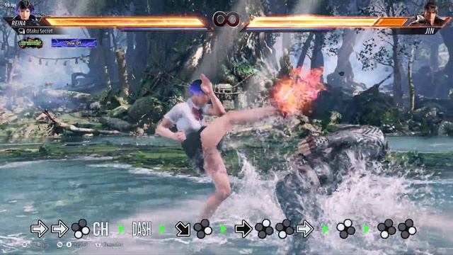 Tekken 8 Reina  Staple Juggle