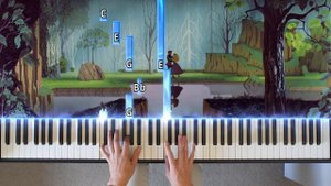 Once Upon a Dream from Sleeping Beauty - Piano Tutorial (SHEET MUSIC)