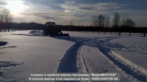 Что творит МТЗ 82 по снегу!! НЕ ПОВЕРИТЕ!!! Проходимость как на Т 130!!!