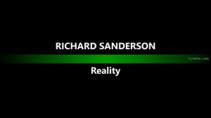 Richard Sanderson - Reality.