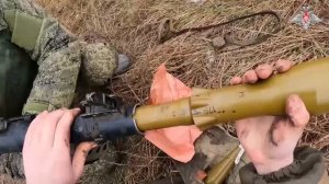 Боевая работа гранатомётчиков ЗВО в зоне СВО