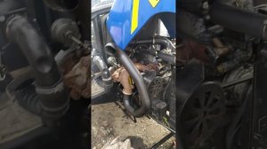 Установка турбины на минитрактор