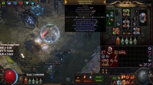 Path of Exile 3.19 | SSF RF Jugg Day 2